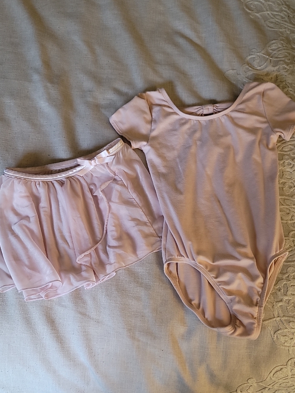 Carter's, Size 7, Light Pink Girls' Ballet Leotard and Skirt Set